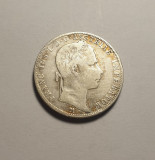 1 Florin 1858 M Milano Rara, Europa