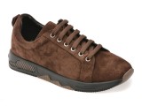 Pantofi sport EPICA maro, 1501600, din piele intoarsa