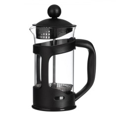 Infuzor Cafea, Filtru Incorporat, Capacitate 0,35 L, Sticlă Termorezistentă, Negru