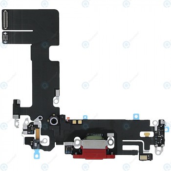Conector de &amp;icirc;ncărcare flex roșu pentru iPhone 13 foto