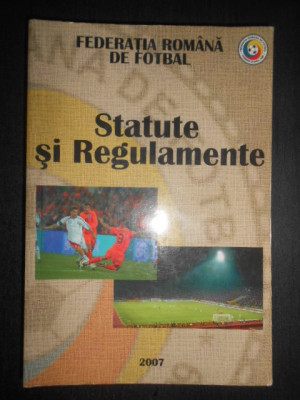 Federatia Romana de sport - Statute si regulamente (2007) foto