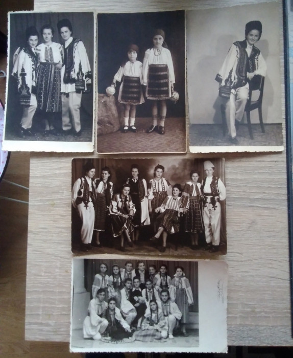 5 fotografii port popular din Oltenia - anii 1930 - 1940