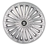 Set 4 capace roti Joy Gri R17 pentru gama auto Seat.