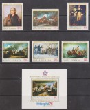 ROMANIA 1976 - Bicentenarul Revolutiei Americane - Set Complet MNH