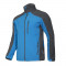 Jacheta elastica tip Soft-Shell, marimea M, impermeabila, talie ajustabila, Albastru/Negru