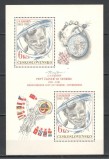Cehoslovacia.1981 Cosmonautica:20 ani primul zbor in cosmos-Bl. XC.337