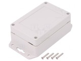 Carcasă universală policarbonat gri 70x105x40mm