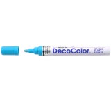 Marker cu vopsea Uchida DecoColor varf gros 2-3 mm 300 bleu