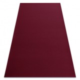 Covor anti-alunecare RUMBA 1375 o singură culoare cireș, 70x200 cm
