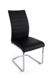 Set 4 scaune negre Myra 41x60x98 cm