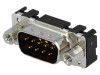 Conector D-Sub 9-Pin tată drept THT