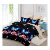 Cumpara ieftin Lenjerie de Pat Bumbac Finet, 6 Piese, Pat Dublu - CPL234