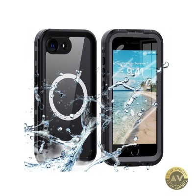 Husa MagSafe pentru Apple iPhone 16e Techsuit Shellbox Neagra foto