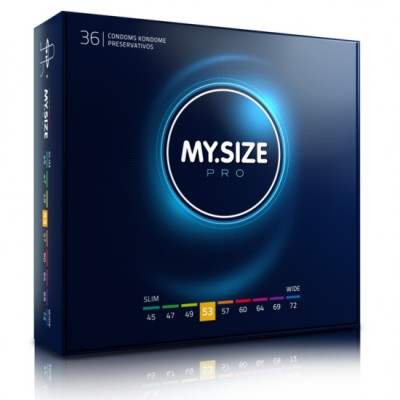 MY SIZE - PRO CONDOMS 53 MM 36 UNITS foto