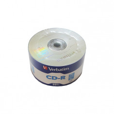 CD-R Verbatim, 700 MB, 52x, 50 bucati/bulk in folie foto