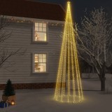 Cumpara ieftin Brad de Crăciun cu țăruș, 1134 LED-uri, alb cald, 800 cm