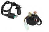 Bobina Inductie + Releu Pornire Scuter Chinezesc GY6 4T 125cc 150cc TMMP
