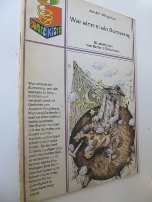 War einmal ein Bumerang - Joachim Ringelnatz foto