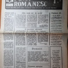 ziarul plai romanesc 2 iunie 1993-ziar din regiunea cernauti