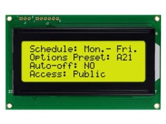 Afişaj LCD alfanumeric 20x2 gri