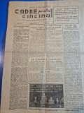 ziarul cadre pentru cincinal 15 mai 1952