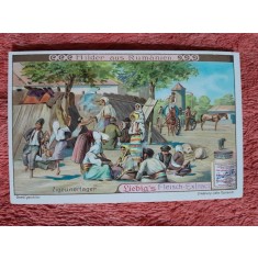 Desen tabara de tigani din Romania, inceput de secol XX
