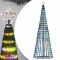 Pom de Craciun LED 475 LED-uri colorate 247 cm