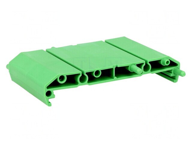 M&acirc;ner Verde Poliamidă 77x45mm pentru Șină DIN
