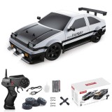 Masina cu telecomanda pentru Drifturi, 30km h, lumini LED, cauciucuri interschimbabile, efect de fum, incarcare USB, acumulator inclus 3.7V, 20x6.3x10