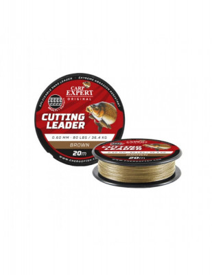 Fir Textil Carp Expert Cutting Leader, 0.60mm, 36.4kg, 20m foto