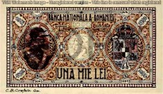 REPRODUCERI dupa PROIECTE DE BANCNOTE ROMANESTI 1921-1947 foto