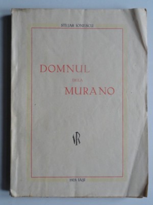 Domnul de la Murano - Stejar Ionescu foto