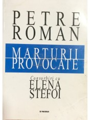 Petre Roman - Marturii provocate. Convorbiri cu Elena Stefoi (Editia: 2002) foto