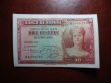SPANIA 10 PESETAS 1935 SUPERBA