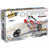 Kit STEM Motocicleta Chopper, nivel incepator, 99 piese, Construct It