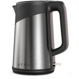 Fierbator de Apa AENO AEK0003, 1.7l, 2200W, Argintiu-Negru