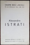 Cumpara ieftin PLIANT EXPO: ALEXANDRE ISTRATI - GALERIE BENO D&#039;INCELLI / PARIS (oct.-nov. 1964)