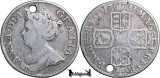 1711, 1 Shilling - Anna - Regatul Marii Britanii, Europa, Argint