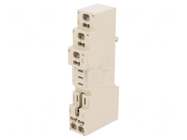 Stativ pentru șină DIN 10A 250VAC G2R-1-S H3RN-1 -55&divide;70&deg;C