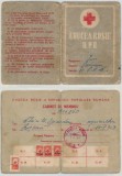 Romania, Crucea Rosie a Republicii Populare Romane, Carnet de membru, Iasi, 1953