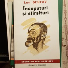 Lev Sestov - Inceputuri si sfarsituri foto