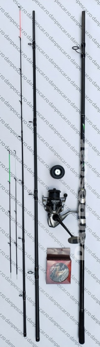 SET FEEDER PRO EASTSHARK Lanseta 3,60m 180gr cu Mulineta FL LA4000 SI 150M FIR