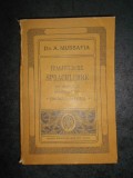 A. MUSSAFIA - ITALIENISCHE SPRACHLEHRE IN REGELN UND BEISPIELEN (1916)