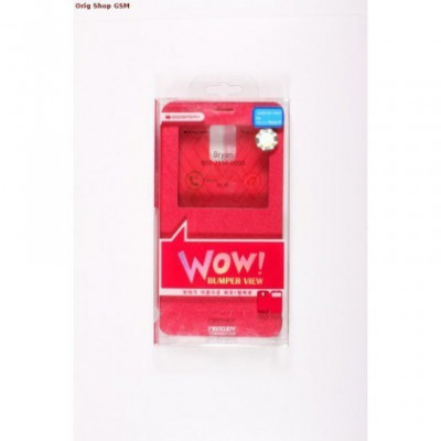 Husa Mercury WOW Bumper Samsung N910 Galaxy Note 4 HotPink foto