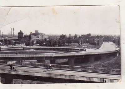 bnk cp Ploiesti - Vedere spre Gara de Sud - uzata foto