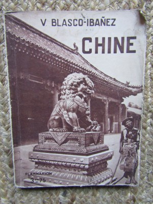 V. Blasco-Ibanez - Chine foto