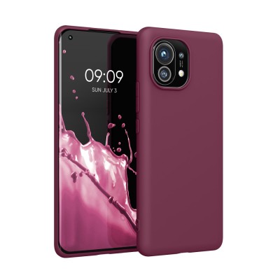 Husa pentru Xiaomi Mi 11, Silicon, Violet, 54188.187 foto