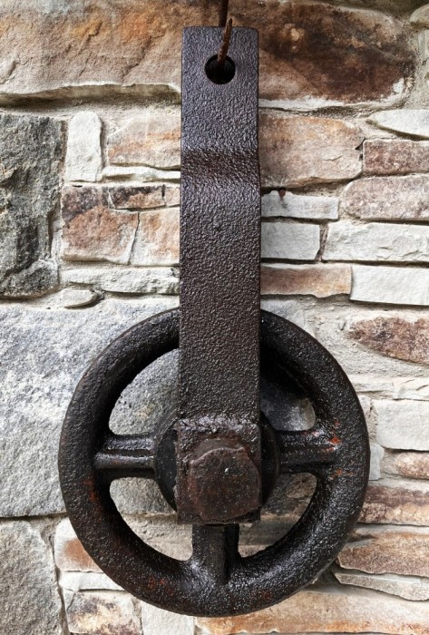 Scripete vechi de dimensiuni mari pentru lucrari steampunk - 10 kg - 24 cm