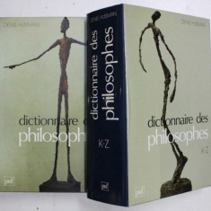 Dictionnaire des philosophes 2 vol. format mare / dir. Denis Huisman