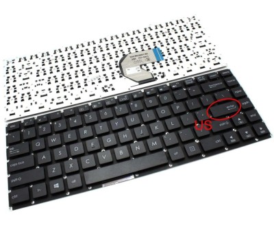 Tastatura Asus VivoBook E403SA layout US fara rama enter mic, VivoBook L403S layout US fara rama enter mic foto
